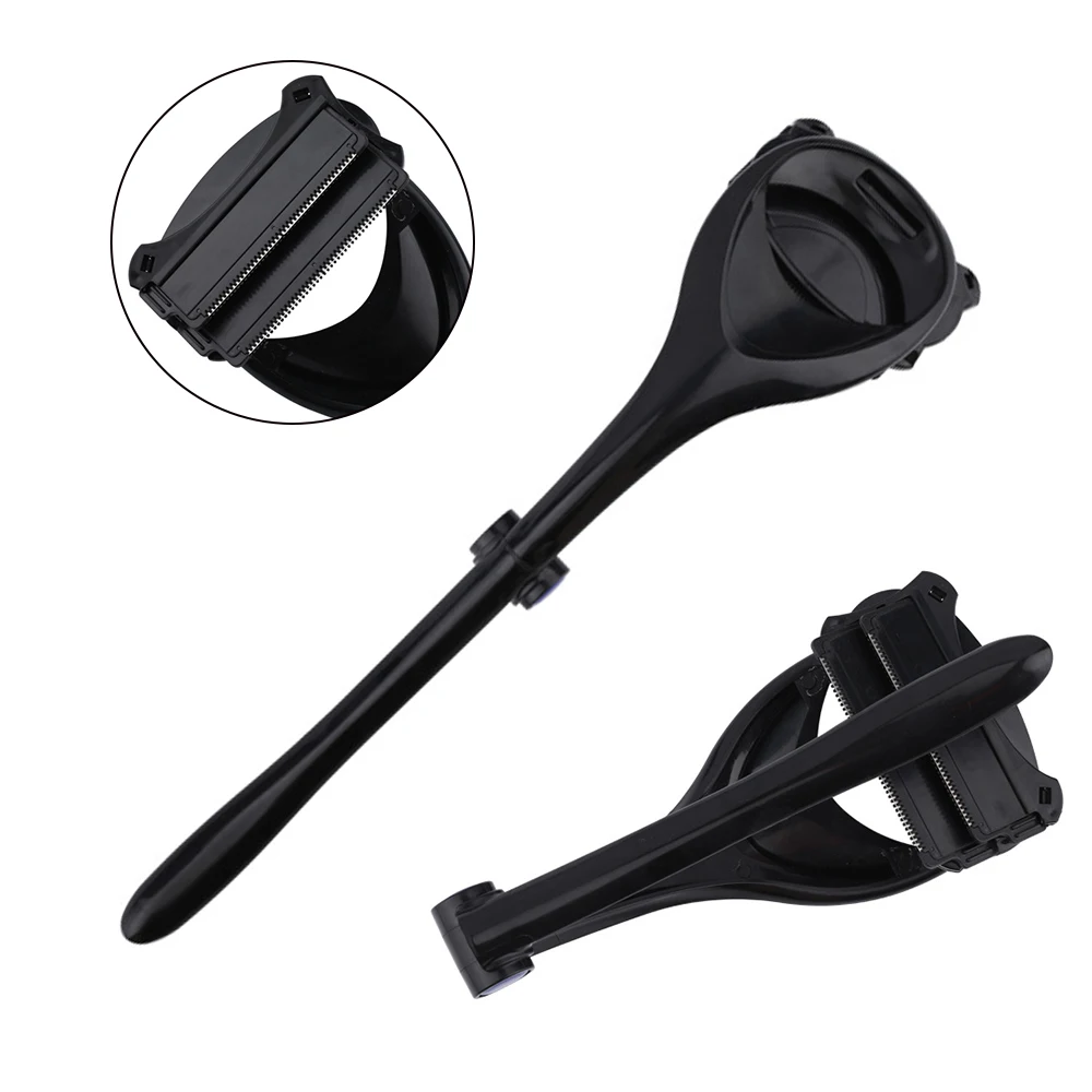 

Male Manual Back Hair Shaver Professional Back Hair Removal Tool Long Handle Painness Razor For Body Back Leg Hair Clean Shave