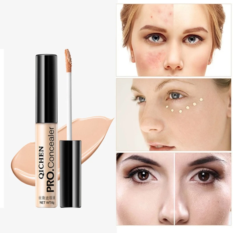 

Eye Concealer Cream Makeup Full Cover for Eye Dark Circle Brighten Corrector Liquid Eye Primer Base Natural Cosmetic
