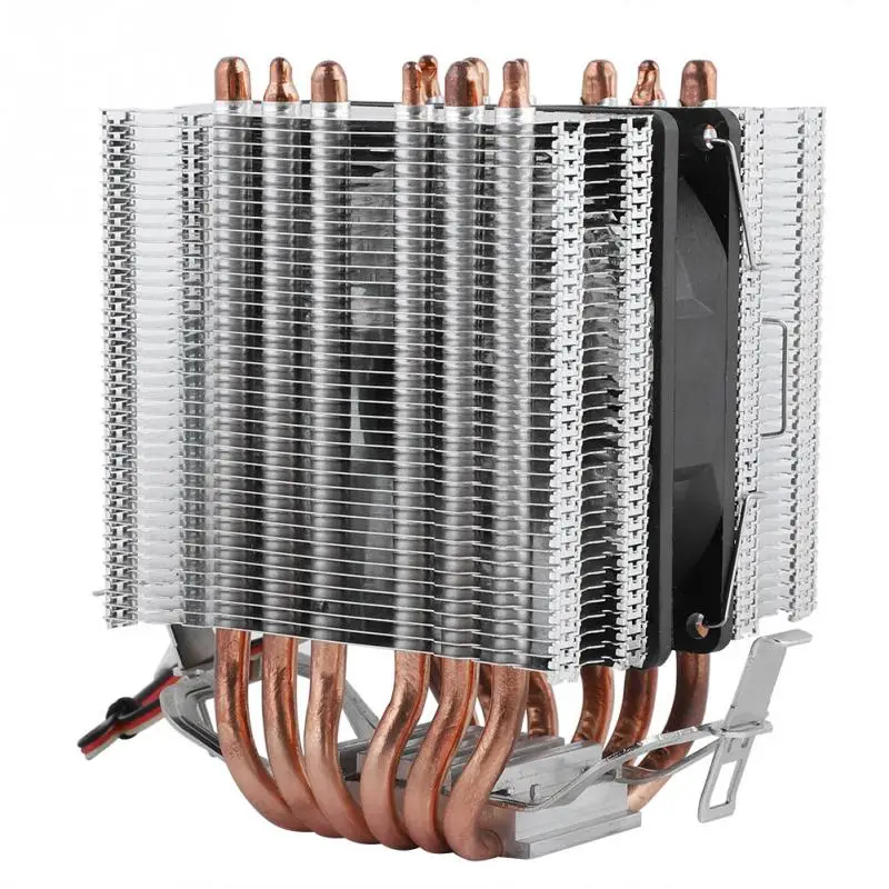 6 Heatpipe Computer CPU Fans Cooler Heat Sink For Intel Lag1156//1155//1150//775