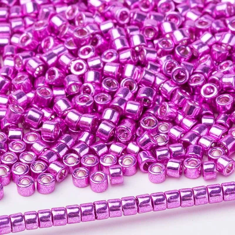 Тайдиан 3 грамма никелированный дымчатый фиолетовый 11/0 Miyuki Seedbeads для поделки из бисера делая DB454 - Цвет: DB425