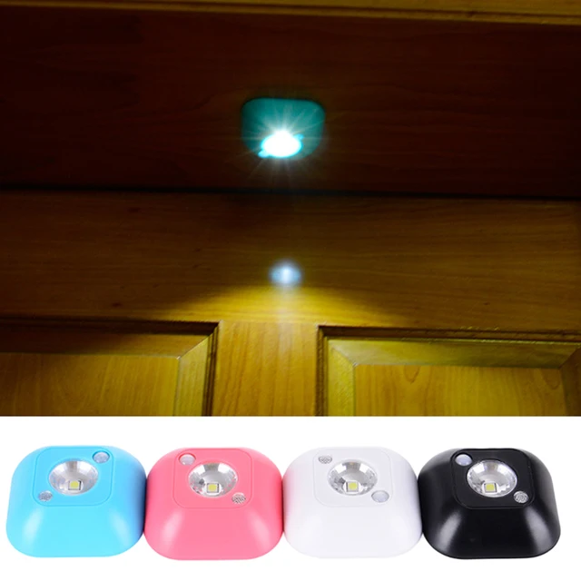 Wireless LED Sensor Night Light Induction Infrared Motion Sensor Lamp Magnetic Infrared Wall Lamp Cabinet Closet Stairs Light