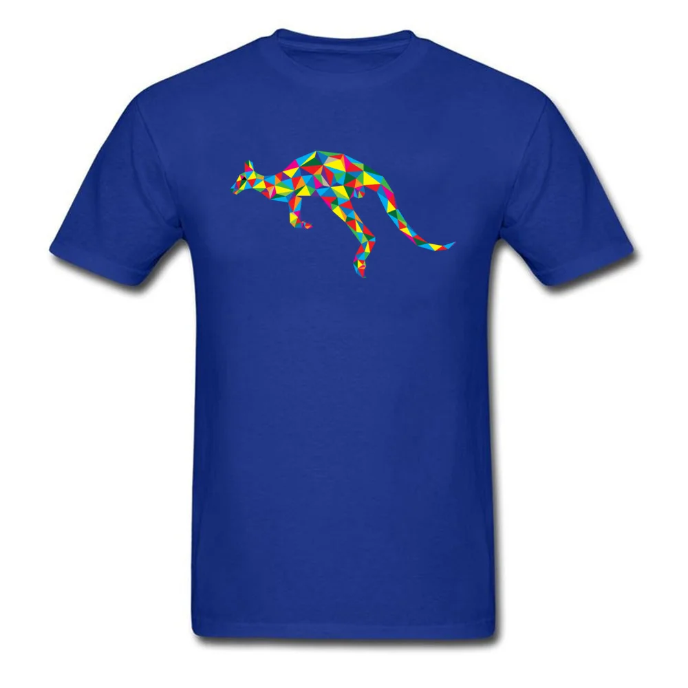 Geometric Kangaroo_blue