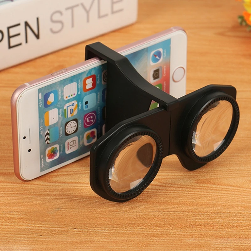 Складные 3D очки виртуальной реальности для смартфонов с 6,0 дюймов 3,5 дюймовыми очками
