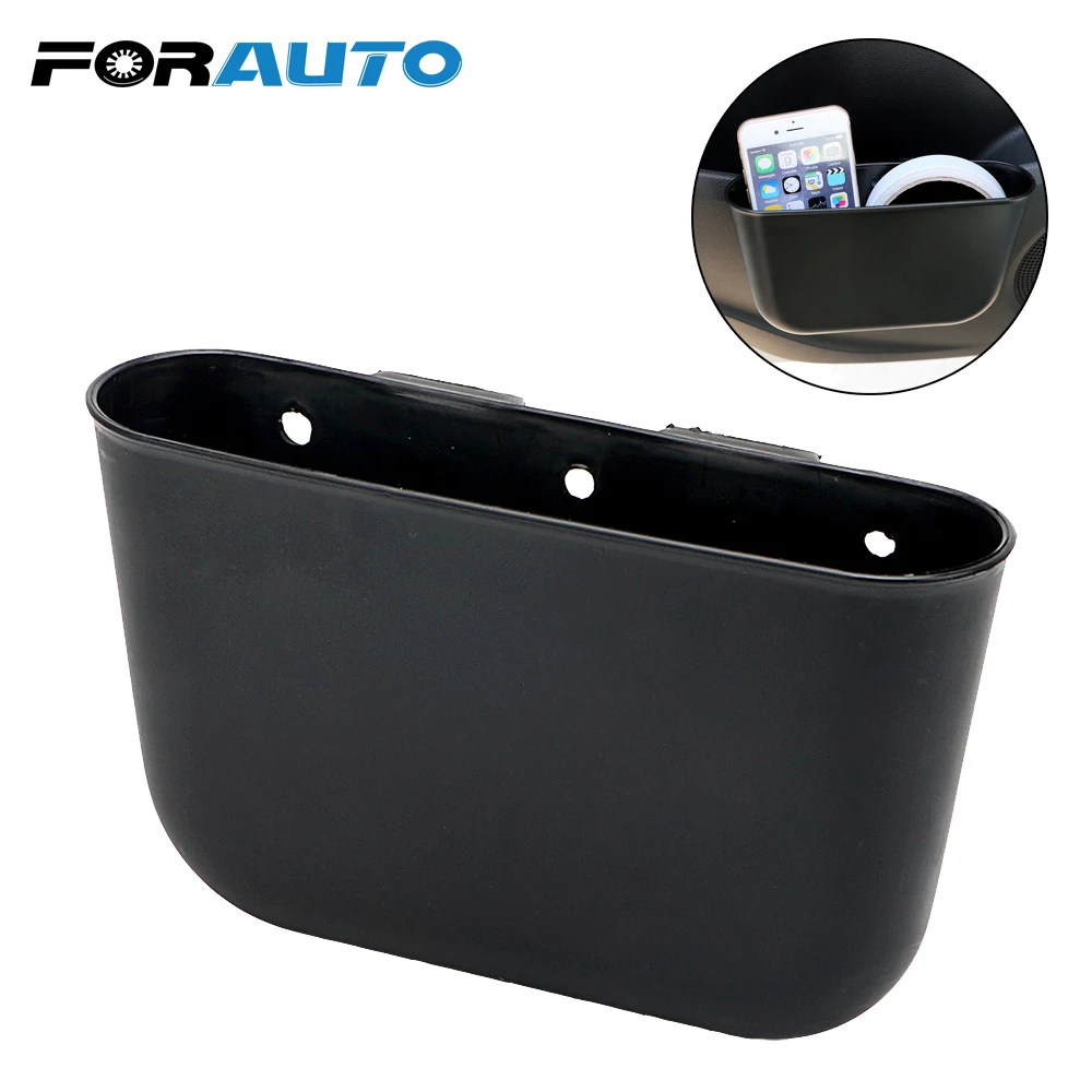 

FORAUTO Car Storage Box Plastic Auto Car Seat Gap Pocket Catcher Organizer Leak-Proof Storage Box Auto Bag Container 4 Colors