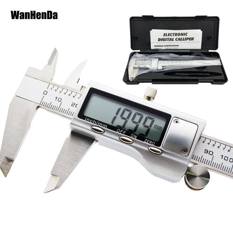 6in150mm stainless steel digital caliper electronic digital metal