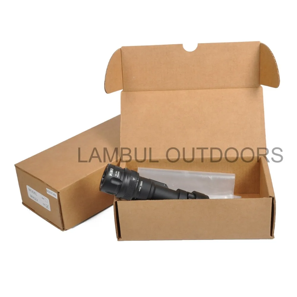 Arma para Caça Lambul Quick Release Tactical Rifle Lanterna Montar Luz 400 Lumens Acessórios M952 M952v qd 12 Luzes de armas