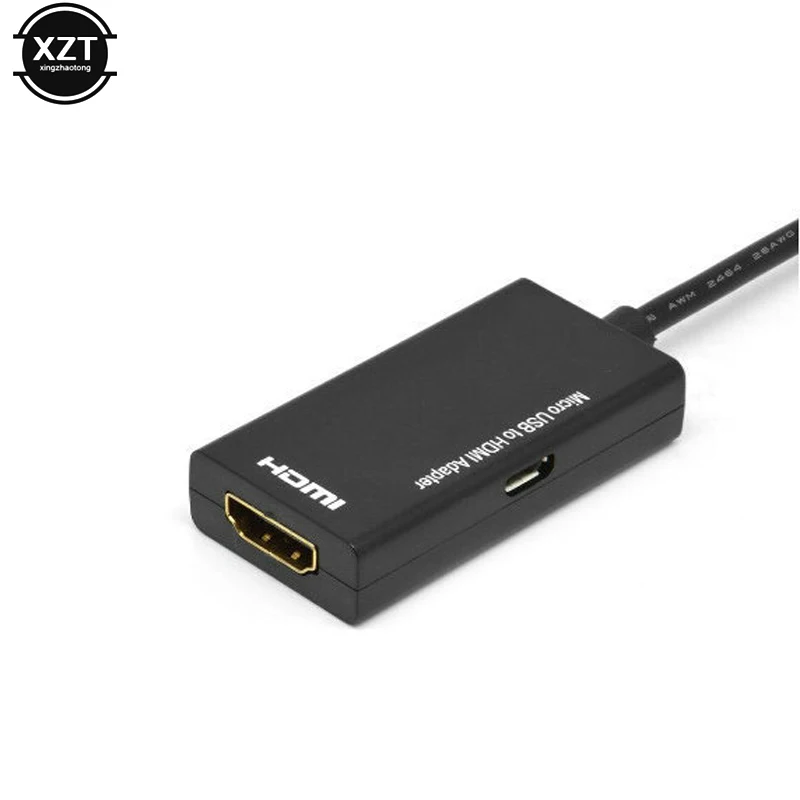 Высокое качество микро USB для кабеля HDMI HDTV адаптер 1080 P мужского и женского пола для samsung для SONY для LG G2 G3 для Nokia