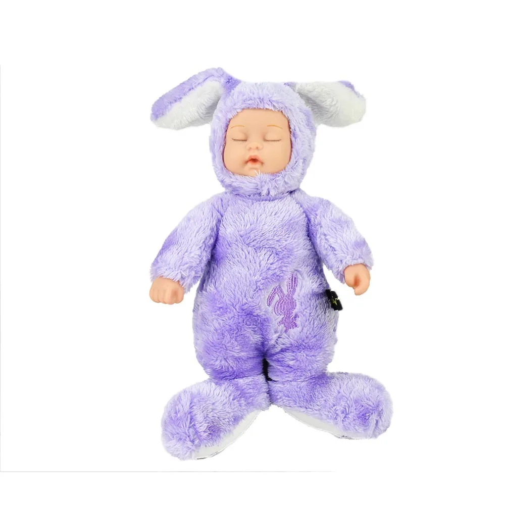 ¡Sueño conejo! Reborn bebé muñeca de La felpa del conejo Beanie juguetes 25 cm peluche lapin bebé muñecas para niños Regalo de Cumpleaños niños