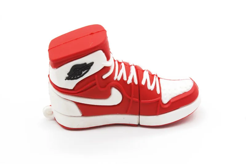JASTER модный креативные кроссовки с u-диском 2,0 64 ГБ 32 ГБ 16 ГБ 8 ГБ 4 ГБ Мультяшные кроссовки Nike Jordan реальная емкость USB флеш-накопитель