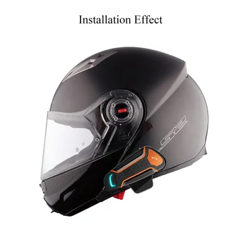 

Portable Motorbike Bluetooth Headset Communication Systems Waterproof Motorcycle Helmet Intercom Interphone And Audio