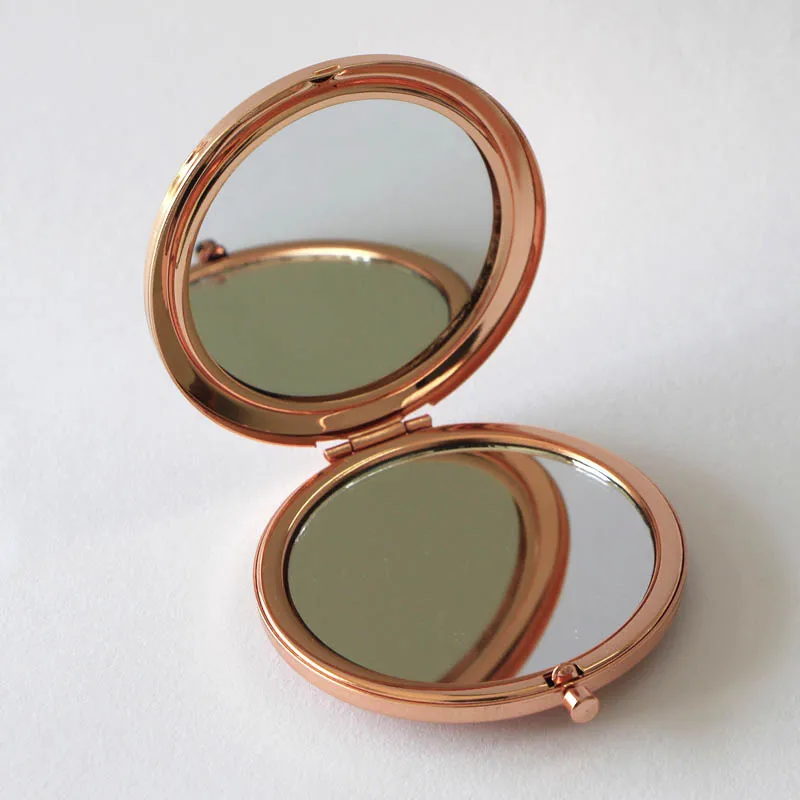 Rose Gold Pocket Mirror -M070SM-9