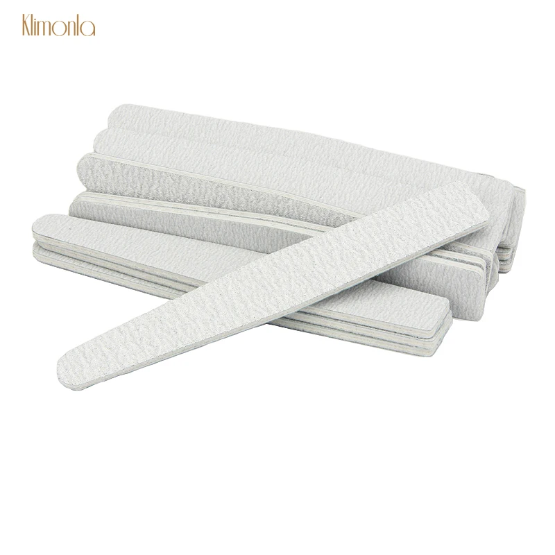 

25pcs Nail Art Sanding Polishing Nail Files 100/180 UV Gel Polisher Buffers DIY Acrylic Sandpaper Buffing Blocks For Manicure