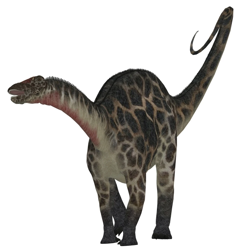 Dicraeosaurus dinosaur Poster Print (14 x 14)