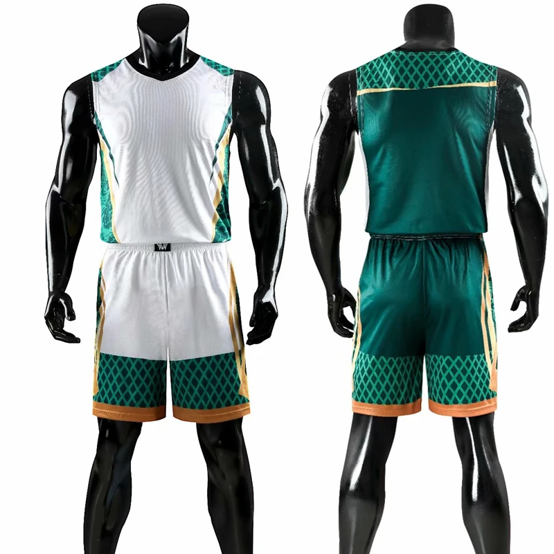 Men's Kids Basketball Jerseys Suit Youth Basketball Uniforms Kits