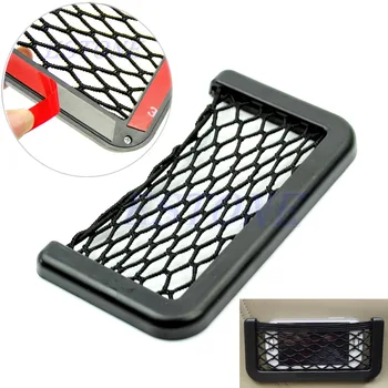 

Car Auto String Mesh Resilient String Bag Storage Pouch Phone Gadget Cigarette for car accessories