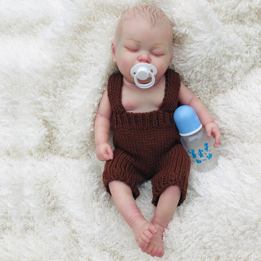 20 дюймов Полностью виниловые куклы bebe reborn богатая картина Спящая детская кукла