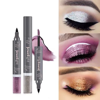 

Shimmering Eye Liner Pencil Pearlescent And Liquid Eyeahadow Waterproof Sweatproof Long Lasting Not Blooming Easy To Apply