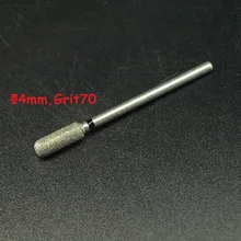 EasyNail~ 1 шт. гладкая верхушка Алмазная фреза для ногтей фреза пилки для ногтей электродрель для обработки ногтей маникюрное устройство аксессуар машины