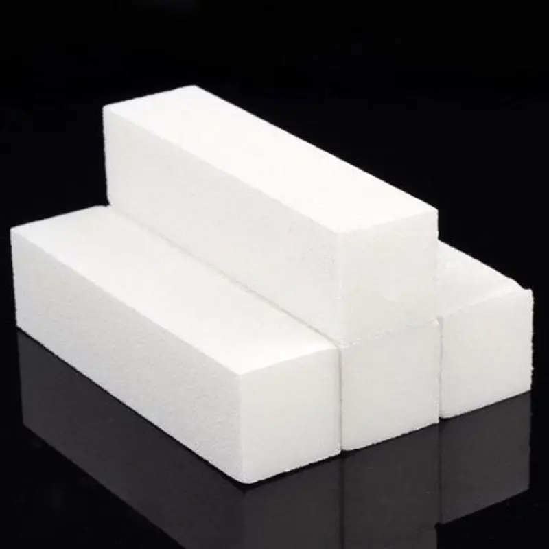 

ROSALIND Nail Tools Buffer File Block Pedicure 4Pcs/Lot Manicure Buffing Sanding Polish White DIY Nail Art Woman Salon