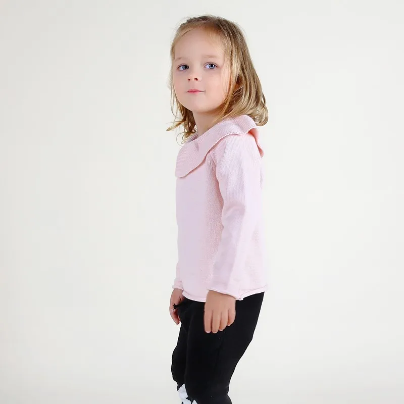 Campure/Новинка года, детская одежда брендовые свитера с оборками, Детские свитера для детей от 1 до 5 лет осенне-зимняя одежда для маленьких девочек