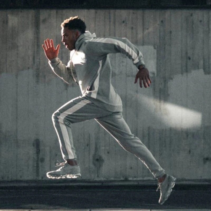 men Sport Suit Gym Sports Tracksuits-11