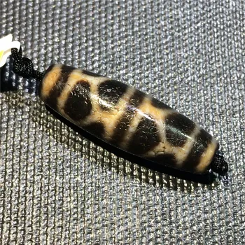 

180112-2 Antique Aged Old Natural Agate Turtle Back Longevity Tibetan Dzi Beads Powerful Amulet Collectible Real Tibet Beads