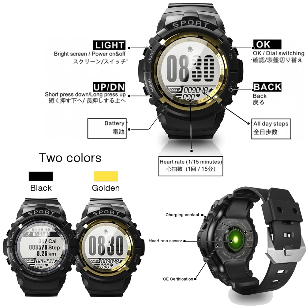 18 Months Warranty MAKIBES MINI G01 Sport Smart watch Stopwatch Alarm Compass Dynamic heart rate IP68 waterproof 30 days Standby 18 Months Warranty MAKIBES MINI G01 Sport Smart watch Stopwatch Alarm Compass Dynamic heart rate IP68 waterproof 30 days Standby