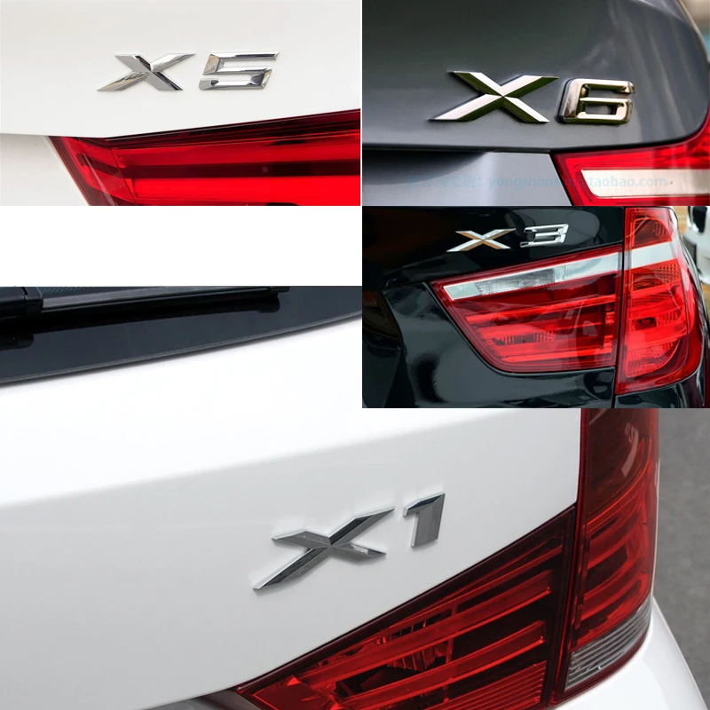 10pcs Metal 3D boot stickers for bmw X1 X3 X5 X6 logo Car Sticker emblem trunk car body emblem sticker Car Styling three ratels mt 088 90 80 5mm zinc alloy 3d metal car sticker double headed eagle russian coat of arms russian national emblem