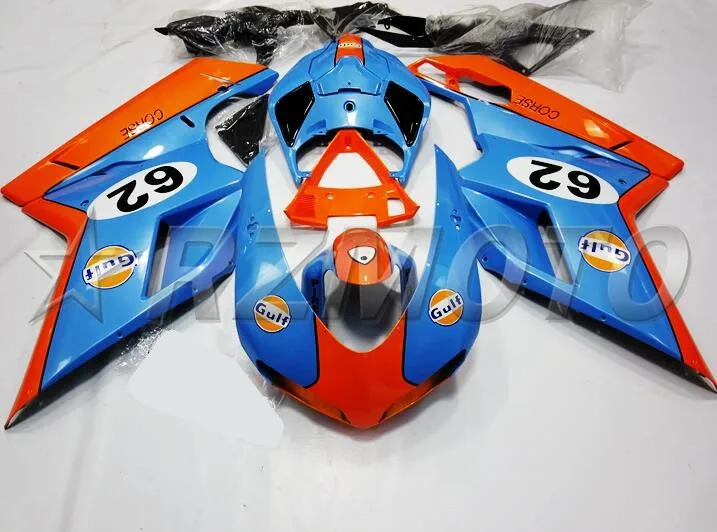 

4 Free gifts New ABS Injection Bodywork Full Fairings set Fit For Ducati 1098 848 1198 2007 2008 2009 2010 2011 2012 blue orange