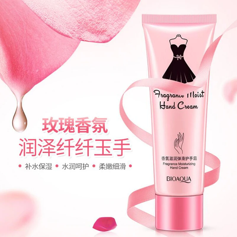 

BIOAQUA Plant Fragrance Moisturizing Hand Cream Nourishing and Whitening Hand Care Anti Chapping Anti Aging Cream Skin Care