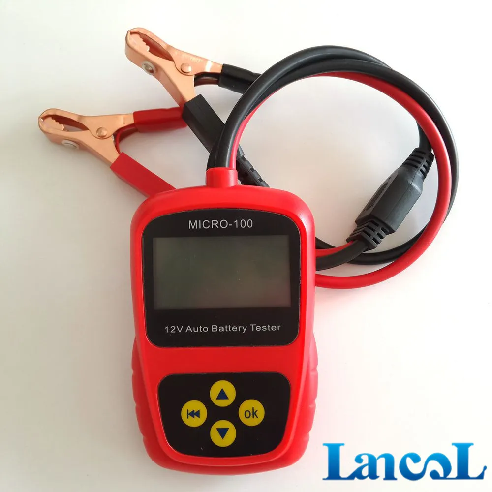 Prix pour LANCOL MICRO-100 12 V/24 V CCA Numérique Batterie De Voiture Testeur Checker Automobile Testeur De Charge De Batterie Prix pour LANCOL MICRO-100 12 V/24 V CCA Numérique Batterie De Voiture Testeur Checker Automobile Testeur De Charge De Batterie