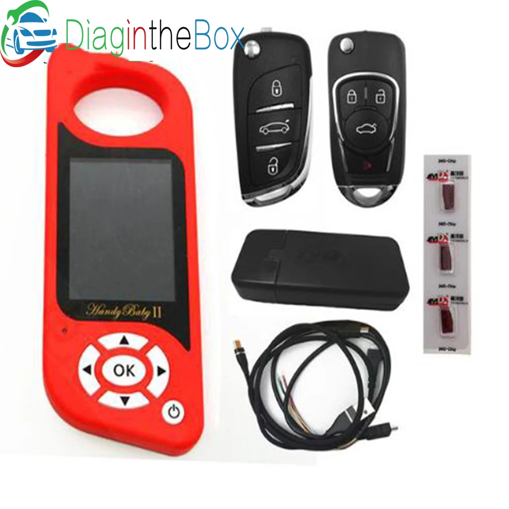 

JMD Handy Baby II 4D/46/48/G Chips Car Key Chip Copier Key Programmer Handy Baby 2