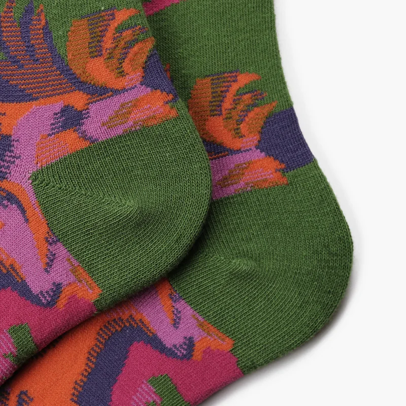 Harajuku/Веселые мужские носки; забавные мужские носки с ленивцем; женские носки с большими цветами и усами; Новинка; носки из чесаного хлопка; забавные носки