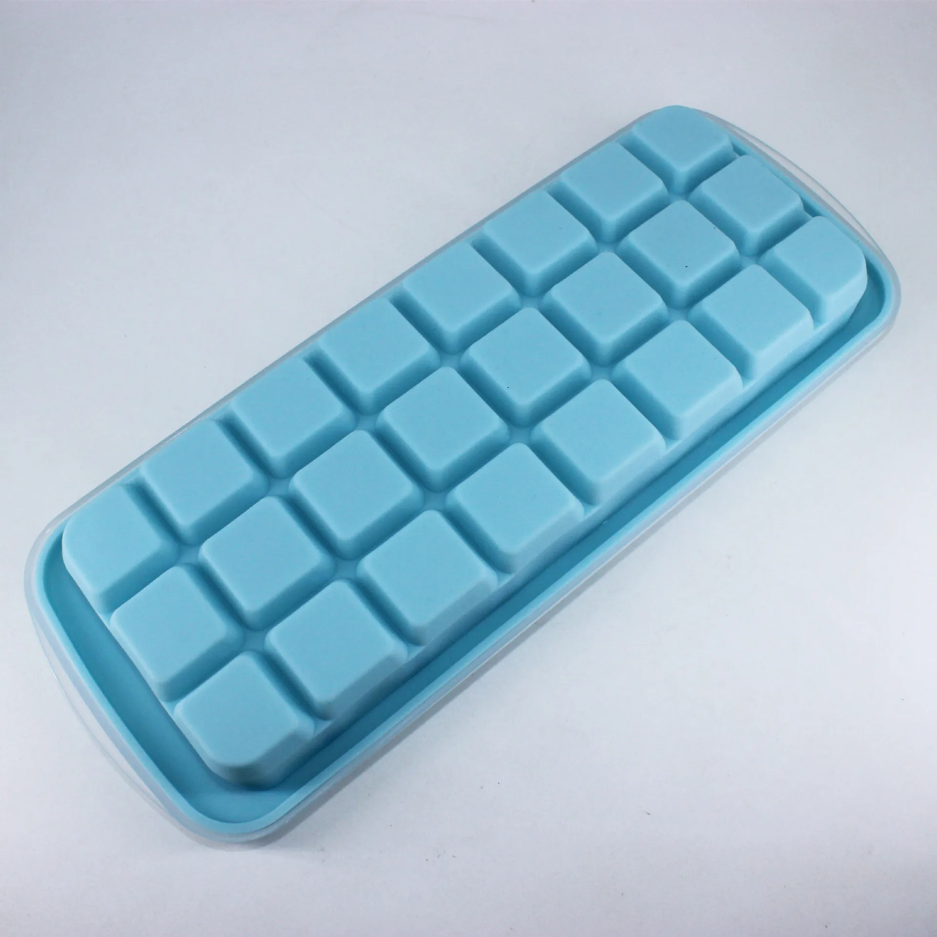 24 Сетки форма для приготовления льда квадратной формы силиконовый поддон для фруктов Бар мороженое эскимо инструменты кухонные аксессуары