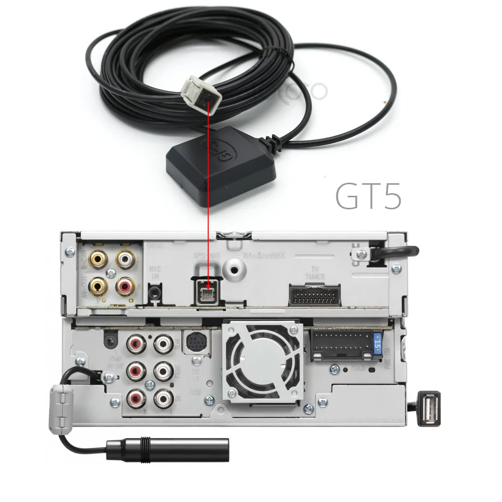 Автомобильный gps навигатор антенный разъем GT5 кабель для Mercedes Alpine Kenwood DDX5022 DDX7032