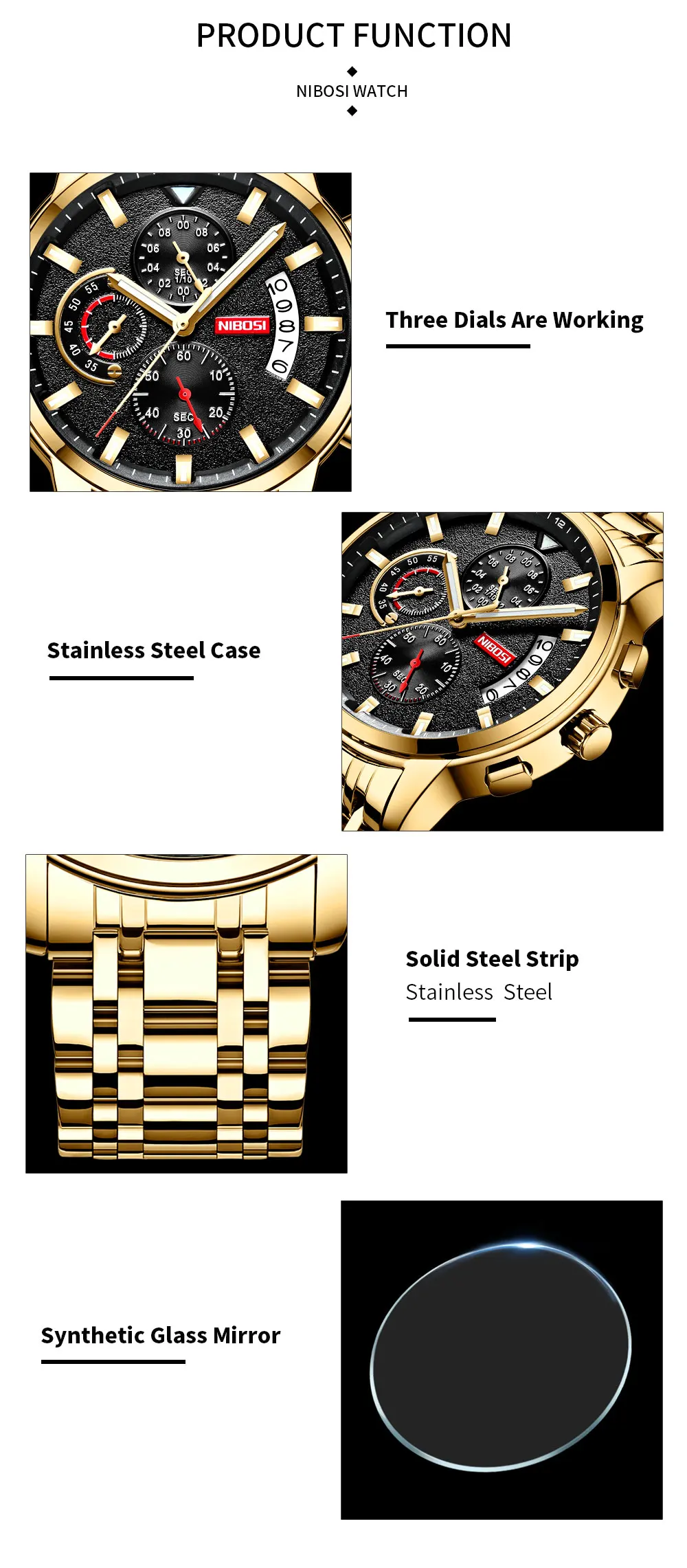 Часы мужские Лучшие брендовые роскошные мужские деловые часы NIBOSI Relogio Masculino мужские водонепроницаемые часы Reloje часы мужские модные спортивные кварцевые часы
