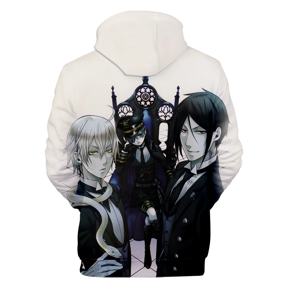 SUNERLADY Black Butler Mens Hoodie Sweatshirt 3D Printed Hooded Hoodies SUNERLADY Black Butler Mens Hoodie Sweatshirt 3D Printed Hooded Hoodies