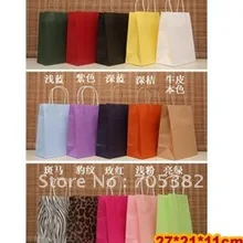 27x21x11 см элегантный бумажный мешок с ручкой модный Рождественский подарок упаковочные сумки комплект для использования в домашнем хозяйстве поставки(SS-190