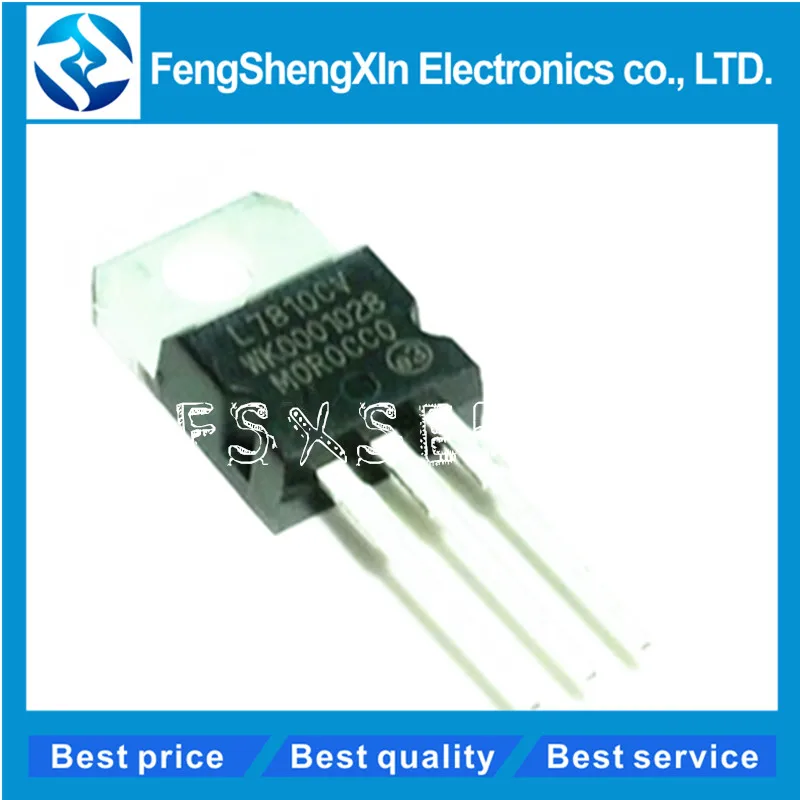 10 шт./лот Новый регулятор напряжения L7810CV TO 220 L7810 7810|voltage regulator|regulator voltage |