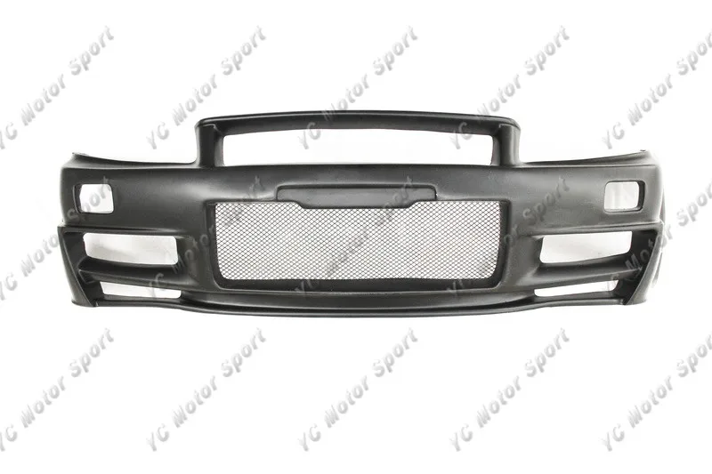 1999-2002 Nissan Skyline R34 GTR Nismo Z-Tune Style Front Bumper FRP (3)