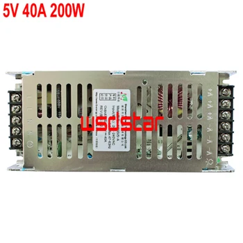 

5V 40A 200W Ultral thin switching LED Power Supply for P3.75 P4.75 P5 P6 P8 P12 P30 LED sign LED display Input 200-240V