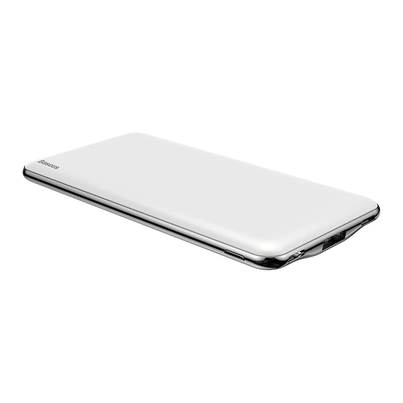 Baseus портативное зарядное устройство 10000 мАч PD3.0 быстрое зарядное устройство 10000 мАч type-C 5V3A быстрое зарядное устройство для iPhone samsung Xiaomi - Цвет: white