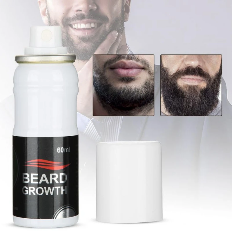 

Original Beard Growth Spray 60ml Beard Grow Stimulator 100% Natural Accelerate Beard Growth Oil Facial Hair Grower