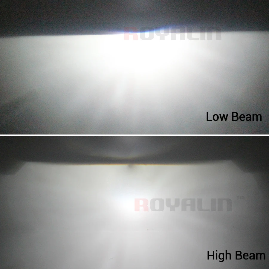 ROYALIN стайлинга автомобилей Мотоцикл проектор свет объектив HID Би ксеноновые H1 с