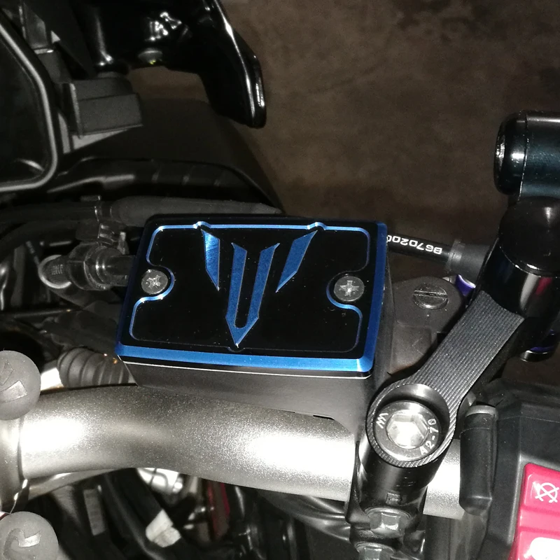 Алюминиевая крышка резервуара для масла мотоцикла Yamaha MT07 MT09 MT10 4 15 2014 2017 16 с ЧПУ