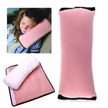 Vodool ребенок Авто безопасности Ремень безопасности автомобиля плечевая Подушка детская мягкая хлопковая головка Поддержка Подушка автомобильные аксессуары