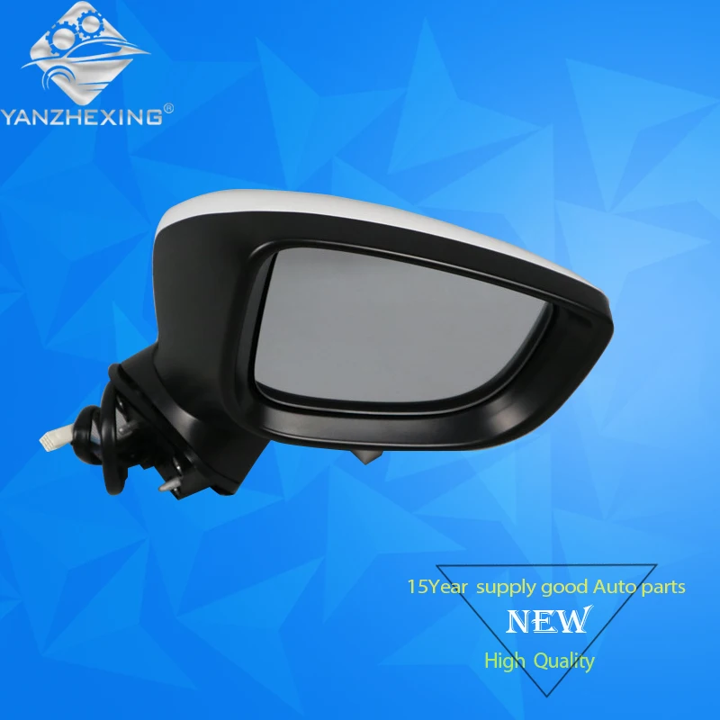 

Outer Rearview Side Mirror Assy For MAZDA 3 AXELA BN BM 2013 2014 2015 2016 Electric Folding Heating 5PINS 8PINS Base Color