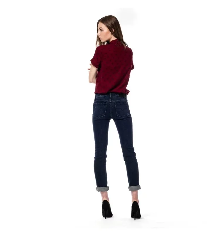 

2019 Original Lacoste Spring Summer Ladies Jeans Casual Feet Pants Shorts Fashion Slim trousers Warm Genuine Women's Sweatpants