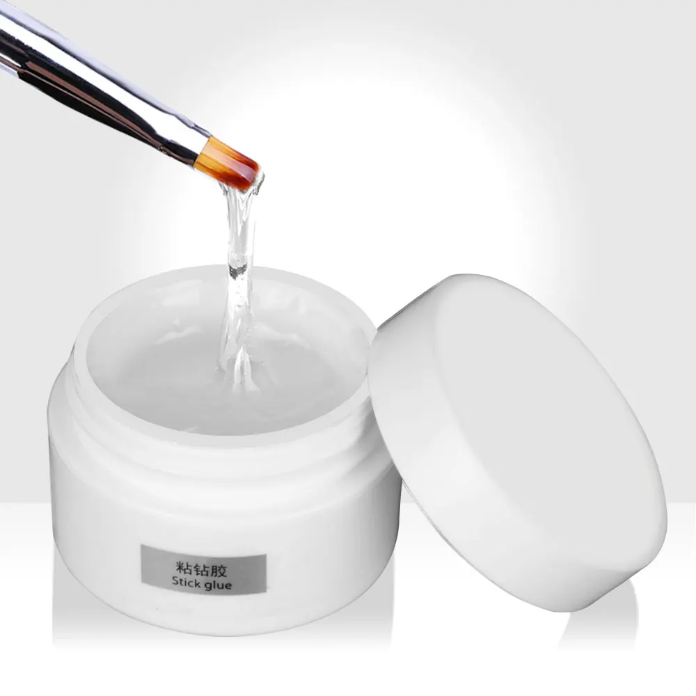 

Stick Gel sticky polish 15ml gel varnish for Rhinestones decorations for nails professional nail glue