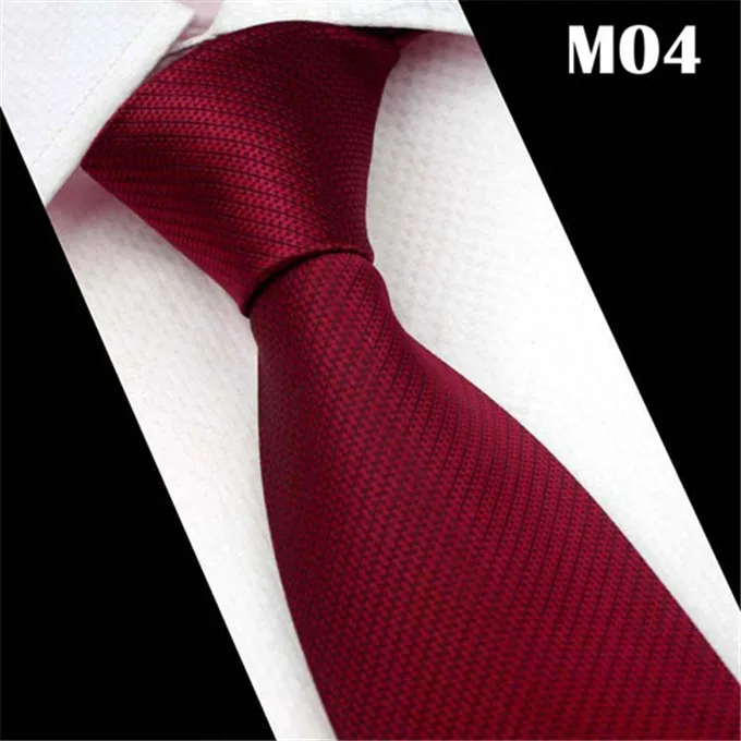 SCST бренд Cravate Классический белый горошек Красный шеи галстуки для мужчин галстук мужские s свадебные галстуки тонкий галстук Gravata CR034 - Цвет: M04